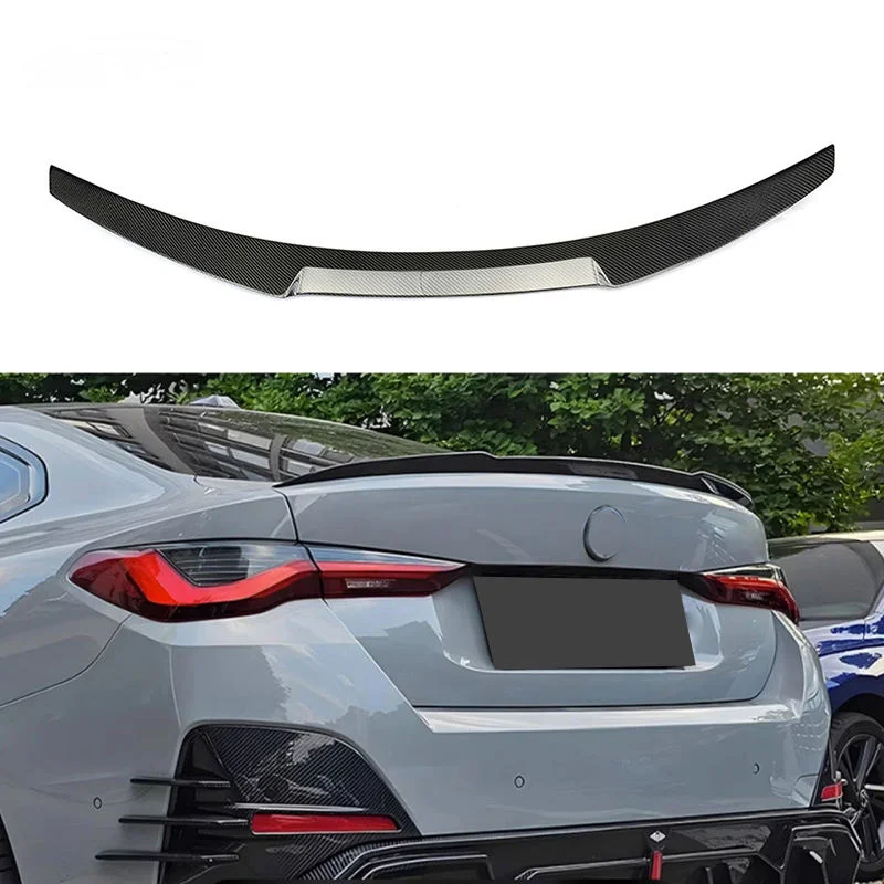 YOMDO G26 M4 Style High Quality Carbon Fiber Rear Spoiler Rear Trunk Spoiler for  4 Series G26 4-door