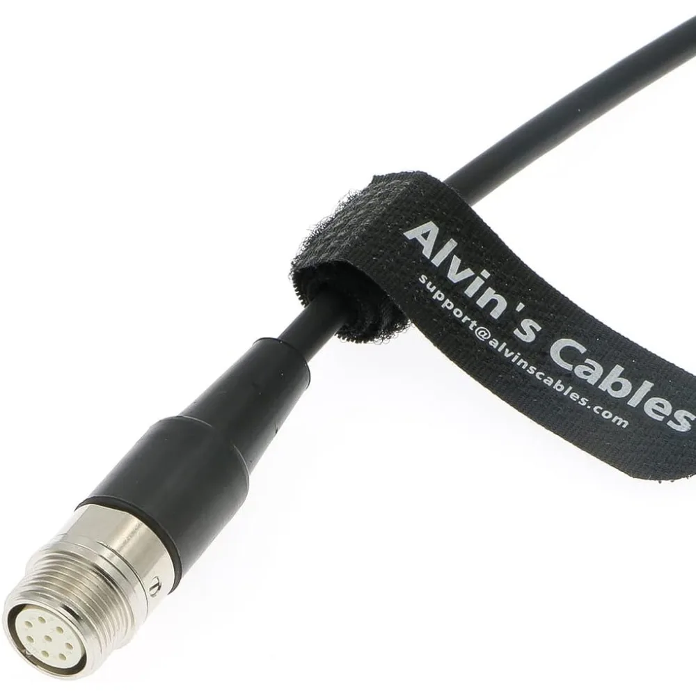 Servo-Zoom-Control Cable for Canon 20-Pin Hirose Servo-Lens to 8-Pin Zoom-Controller Adapter-Cable Alvin's Cables 20CM|7.8 Inc