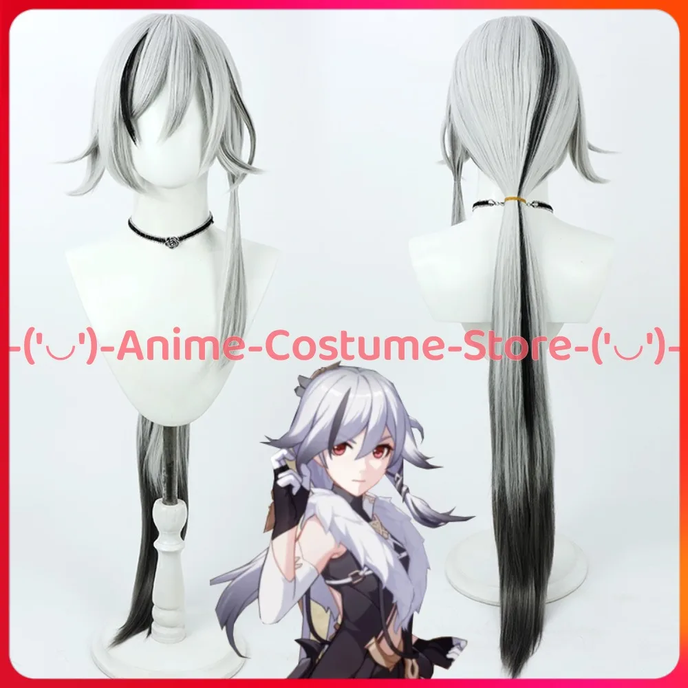 

Honkai Impact 3rd Black Feather Verdure Fu Hua Cosplay Wig Game Character Halloween Carnival Party Costume Wigs Synthetic Hair