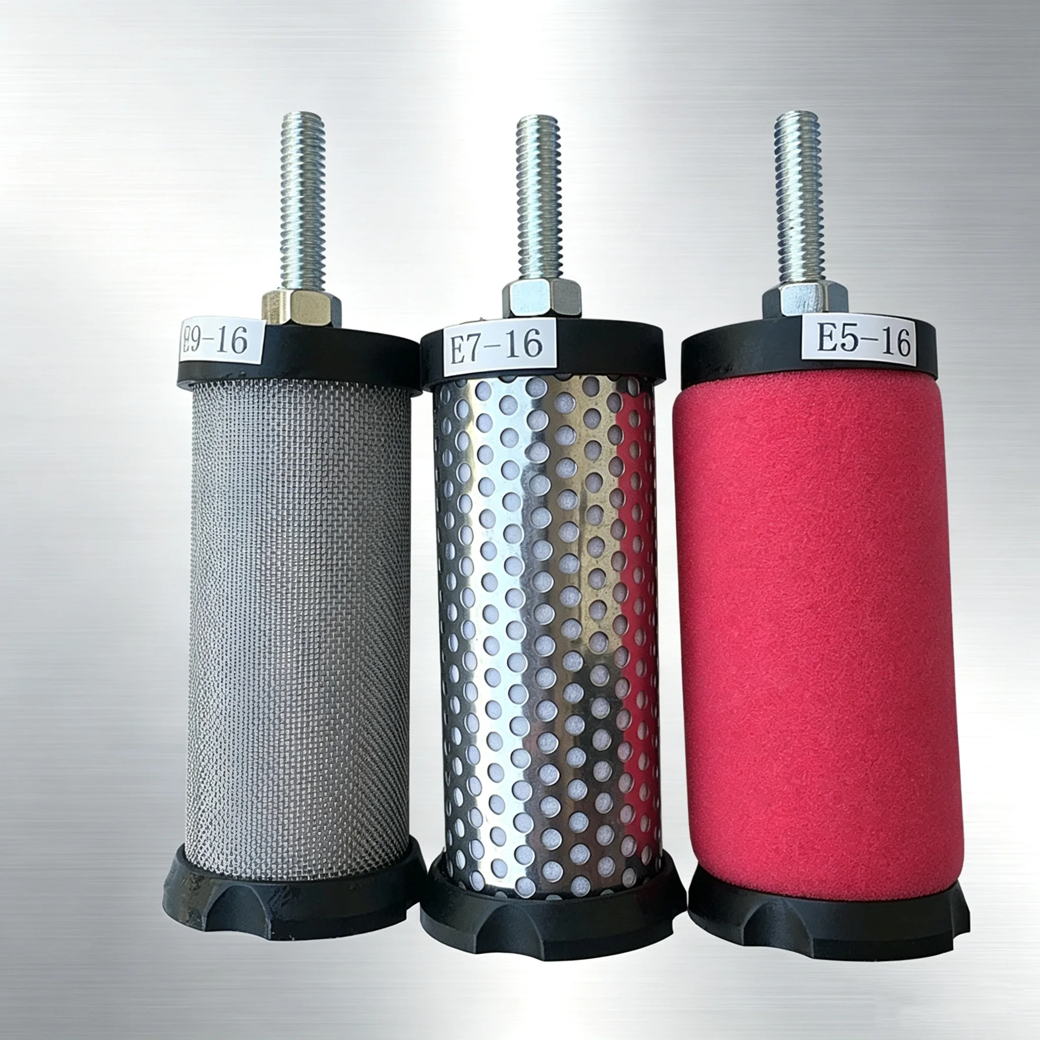 Compatible E5-24 E7-24 E7-16 E5-16 Air Compressor Line Oil Coalescing Filter Cartridge for Industrial Compressed Air Purificatio