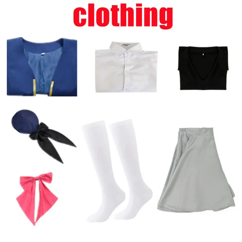 Anime Oshi no Ko Arima Kana Cosplay Costume Coat Shirt Skirt Hat Tie JK Uniform Dress Halloween Carnival Party Clothes