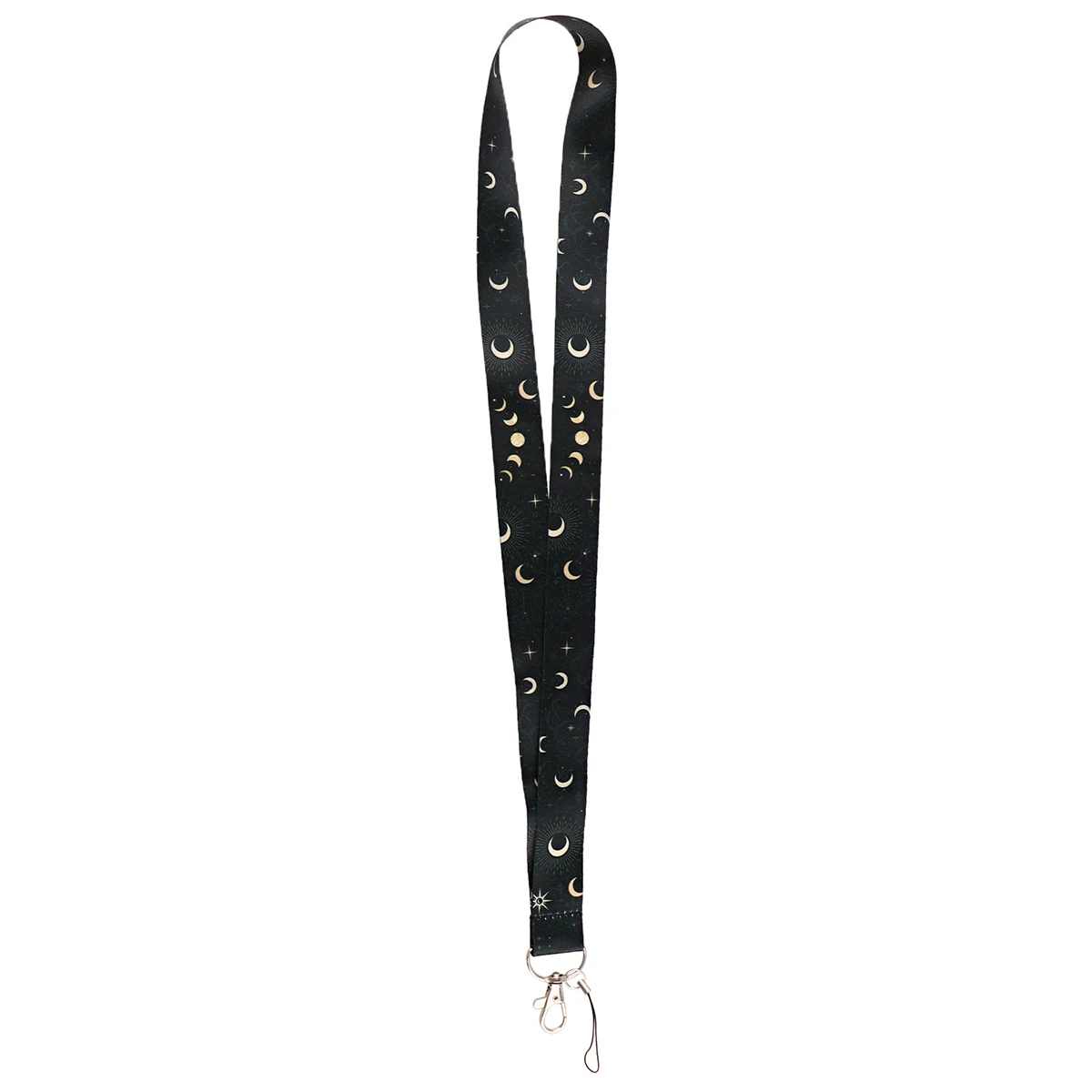 

Мистические фазы Луны, шейный ремешок, ремешки, брелок для ключей, ID автобуса, кредитной карты, подвесная веревка, лариат, брелоки, аксессуары для ремешков