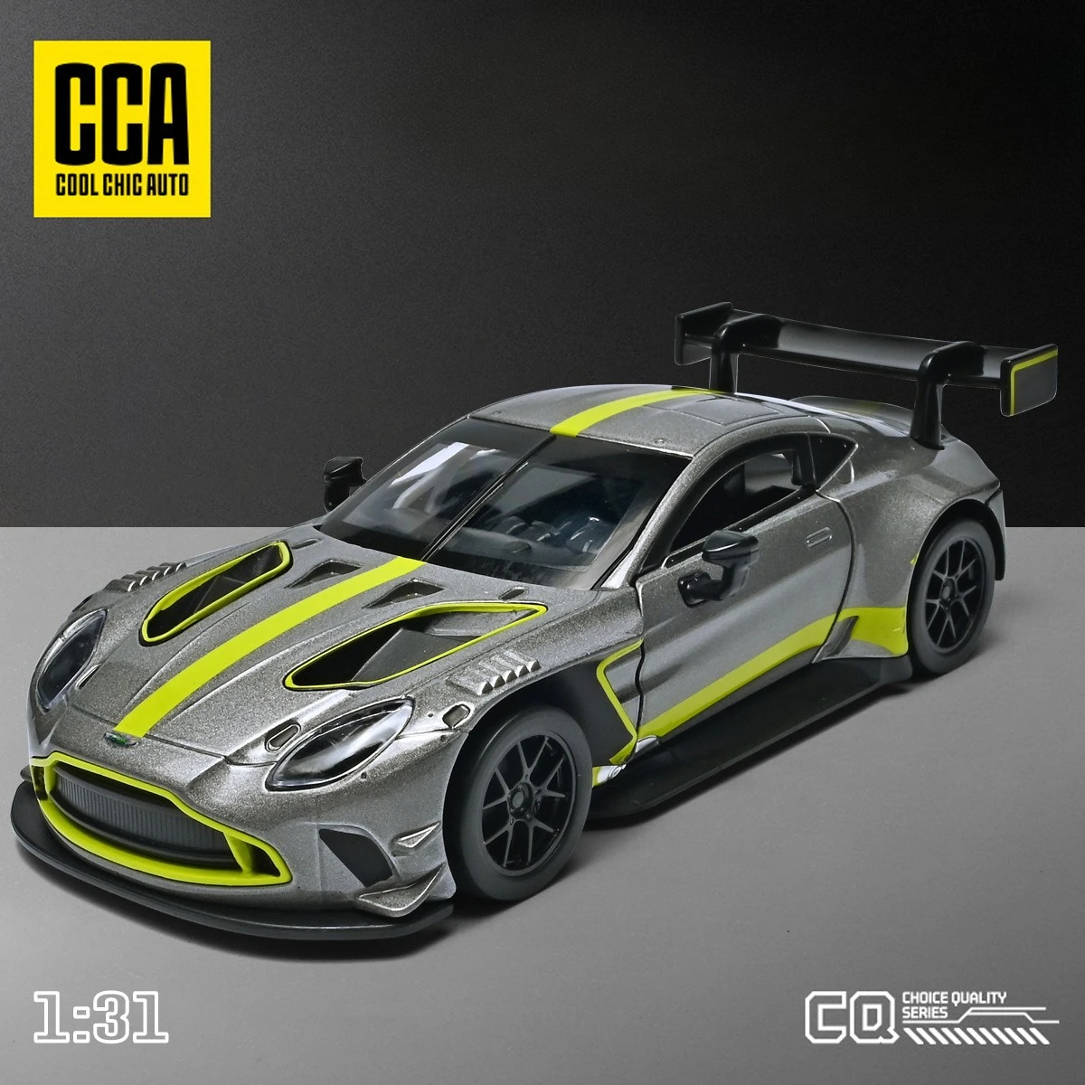 

Машинка-модель 1:31 Vantage GT3 из сплава, литая под давлением, со звуком и светом, для детей