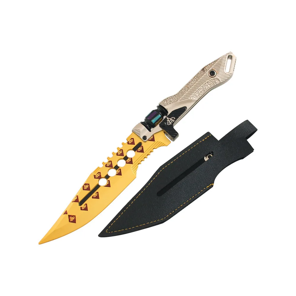 23cm Arena Breakout Game Melee Knife Model Winner Knife Alloy Toy Sword Collectible Ornaments Safety Uncut Crafts Gifts