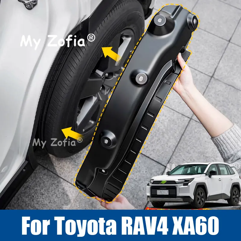 

For Toyota RAV4 XA60 6th 2026 Car Rear Wheel Mud Splash Guard Fender Anti-dirt Anti-splash Accessories