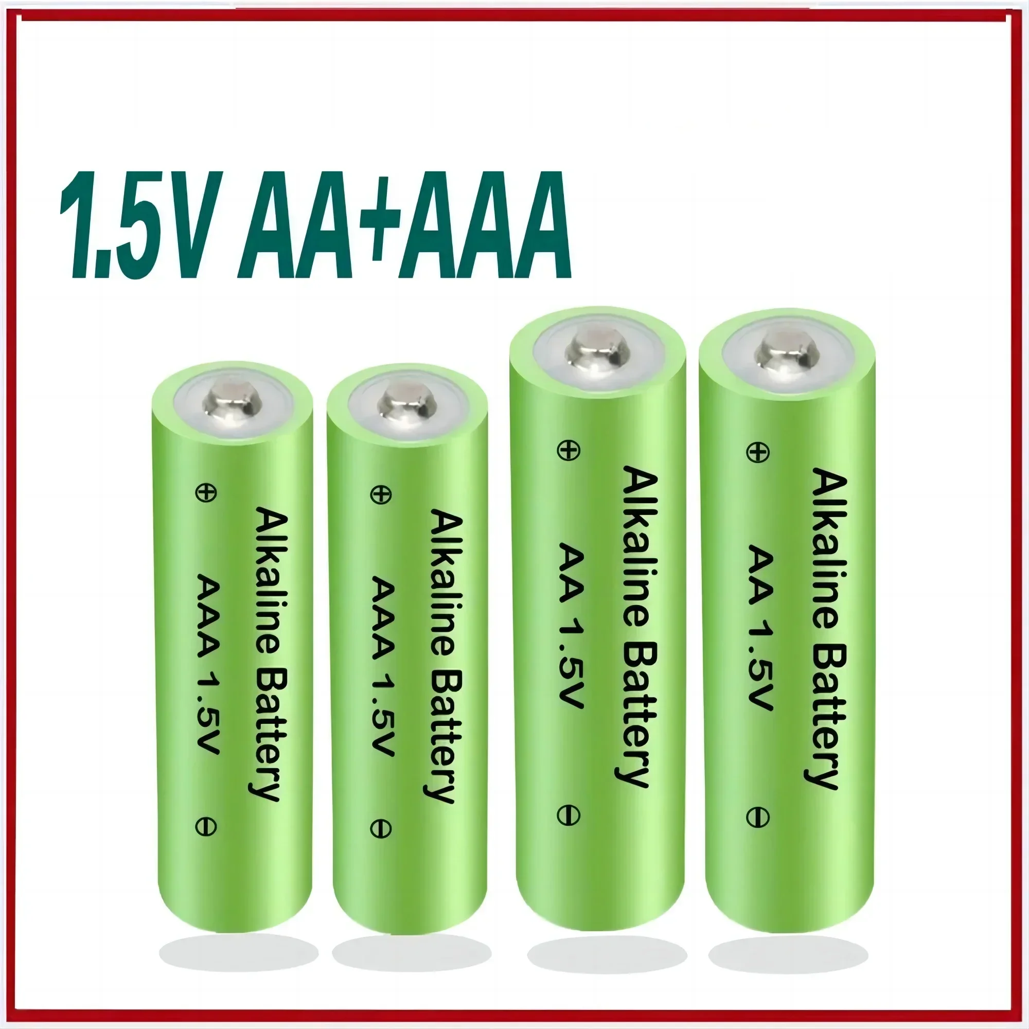 1.5V AA + AAA Alkaline Rechargeable AA Battery AAA Alkaline 3000mah 3800mAh For Torch Toys Clock MP3 Player Replace Battery