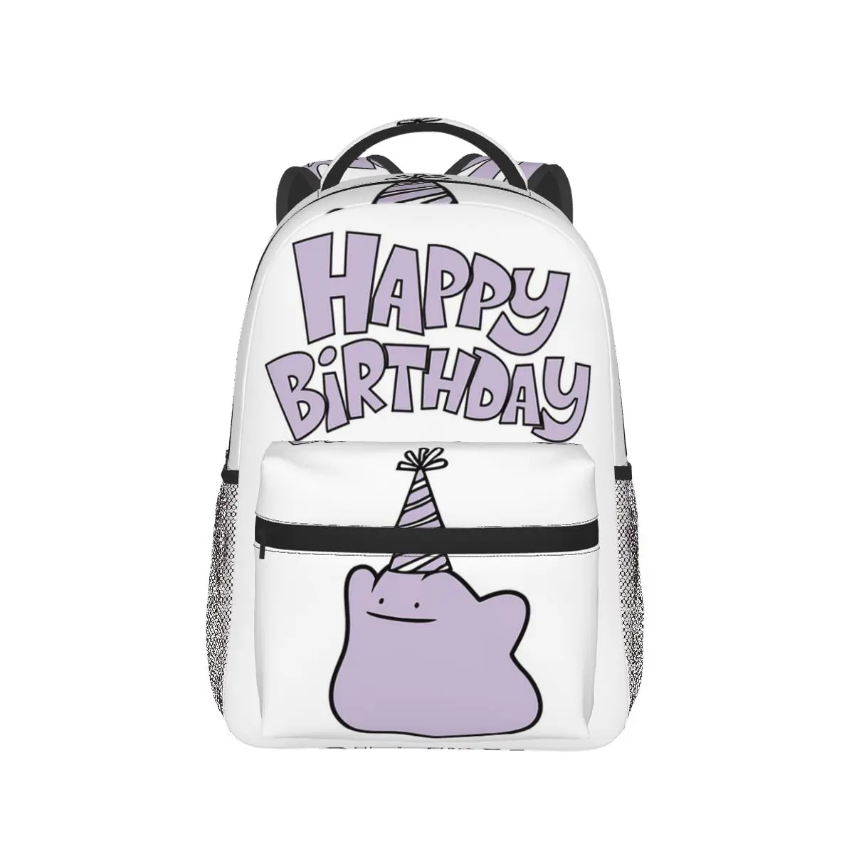 Copy Of Happy Birthday Ditto Balloons Backpack Hot Sale Daypack Large Capacity BookBag School Bag Shoulder Bags for Men Women