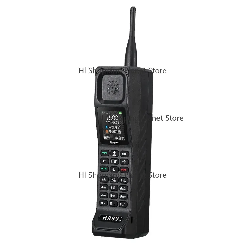 Retro, big brother, mobile phone H999 power bank, function, spare machine, voice king, button machine for the elderly mobile