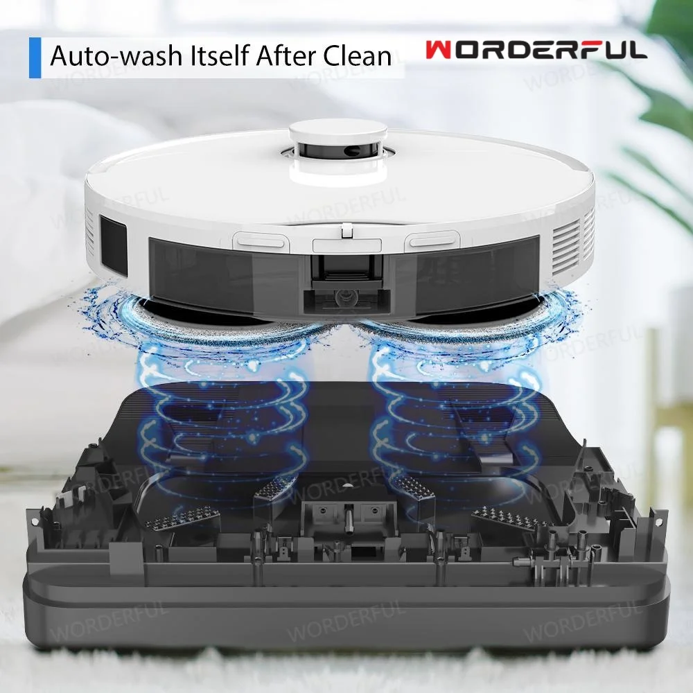 Combo Robot Vacuum Cleaner Wireless Aspirapolvere Aspirateur Efficient Sweeping Robotic Sweeper