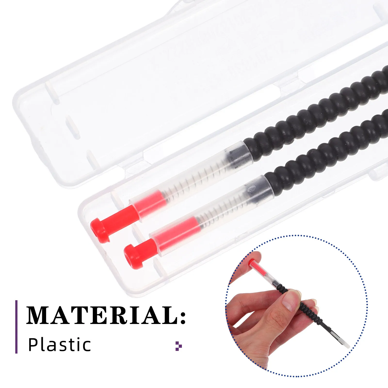 3Pairs Retractable Bee Transfer Needle Beekeeping Grafting Tool for Moving Hive Splitting Queen Rearing Professional
