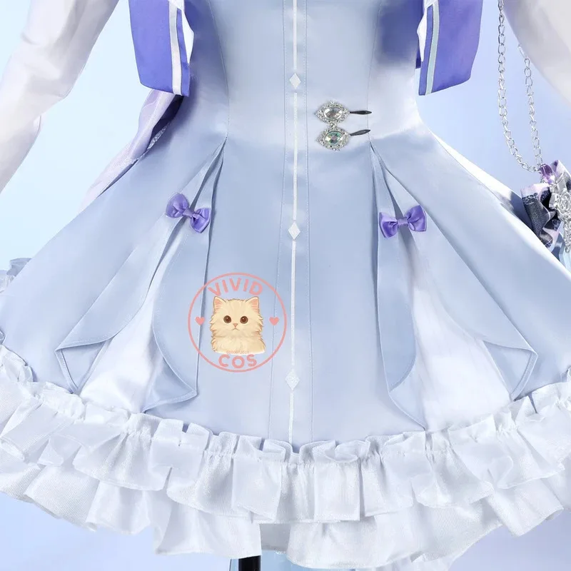 

Горячая игра, карнавальный костюм, аниме, лезвие, ролевая игра, великолепное платье Белоснежки с бриллиантами для женщин, наряд для вечеринки Comic Con