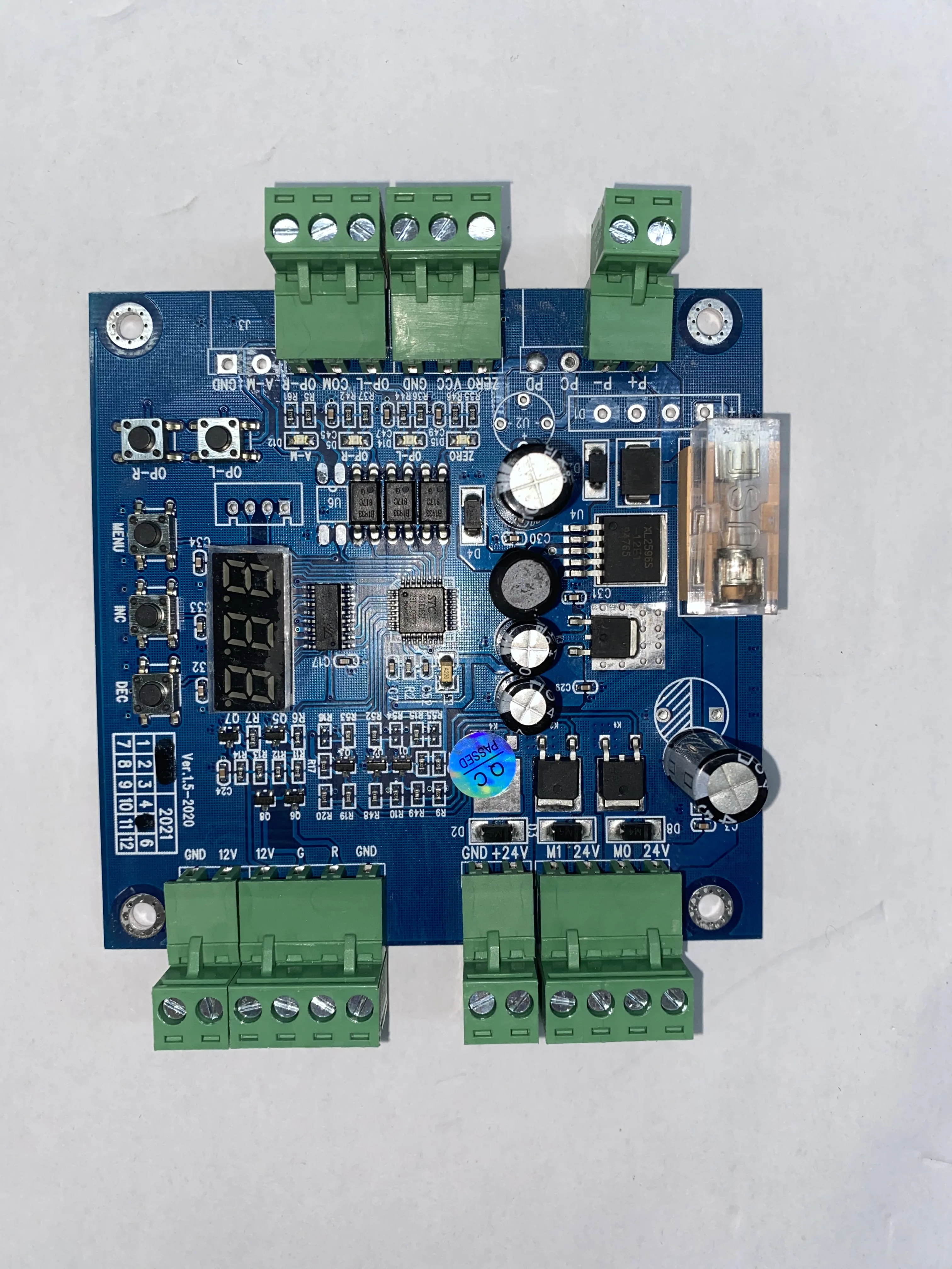 With RS485 Control Panel PCB for Tripod Turnstile Gate and Full Height Turnstile Mechanism with LED Display DC24V