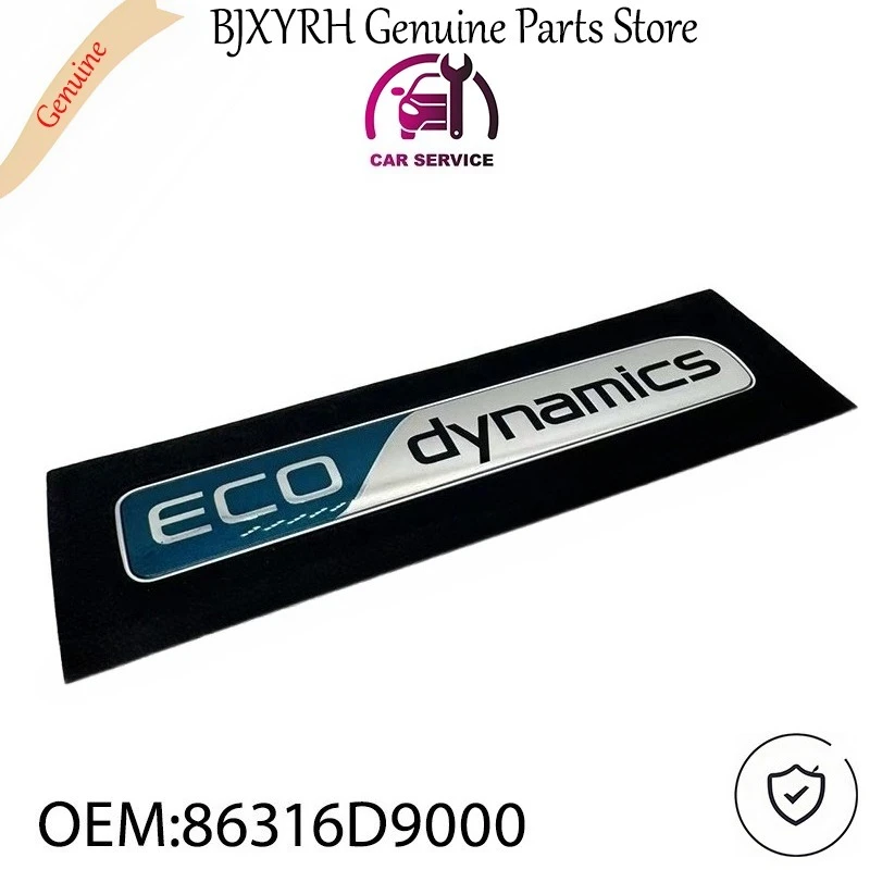 86316D9000 ECO Dynamics Rear Trunk Emblem for Kia Sportage 2016-2020 OEM 86316-D9000