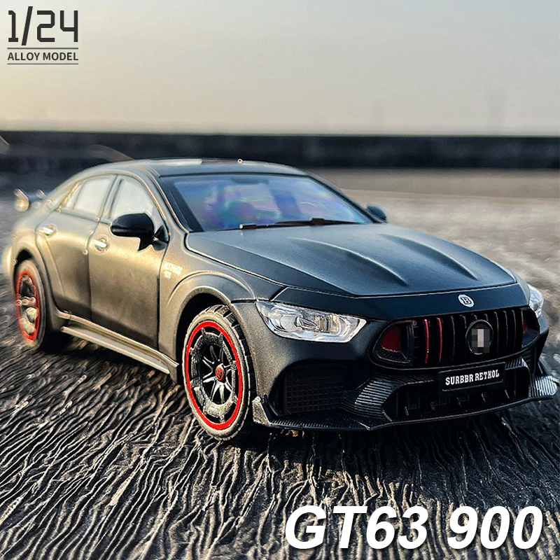 

Модель миниатюрная из сплава под давлением в масштабе 1:24, модель BENAMG GT63 на день рождения 900, коллекционная Металлическая машинка, подарок для детей, для мальчиков, рождественские популярные игрушки