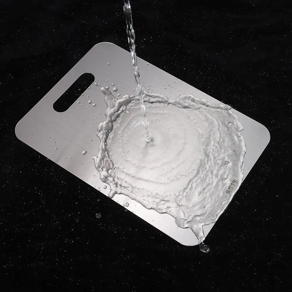 Stainless Steel Cutting Board Thickened Cut Vegetables Meat Vegetable Cutting Board Anti-mold Cooking Tools Cutting Boards Mats