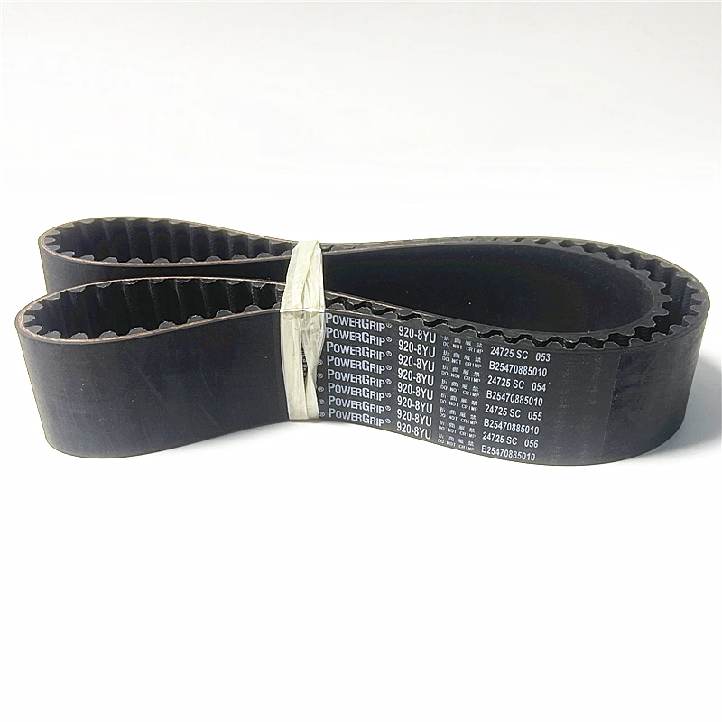 PowerGrip 8YU Arc Tooth Timing Belt Width 45mm 1384-8YU~2160-8YU Woodworking Machinery CNC Machine Tools Robots Spindle Drive