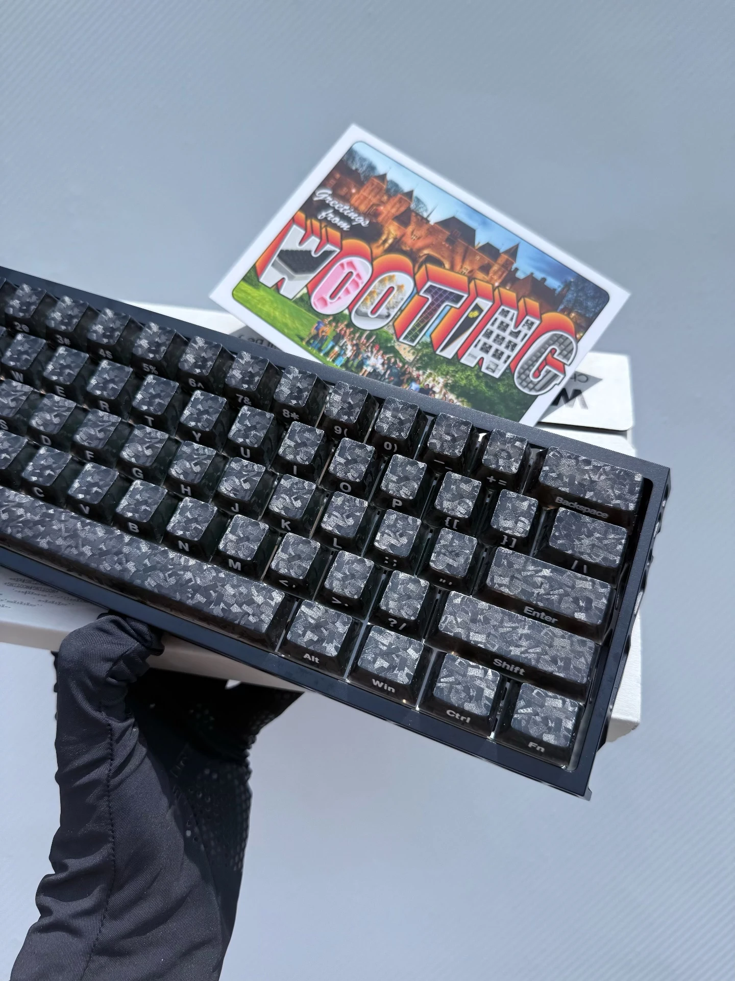 สายคีย์บอร์ดแบบกำหนดเอง HE รุ่ - Gaming Keyboard Budget บทวิจารณ์และราคา