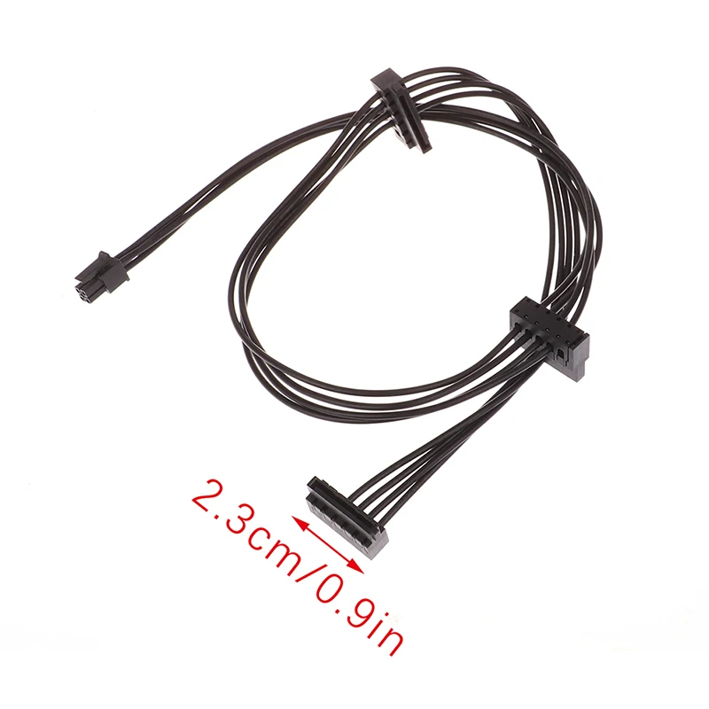 Mini 4 Pin Turn 1/2/3 SATA Power Supply For Lenovo Main Board Interface Small 4Pin To One/Two/Three SATA SSD Power Supply Cable view 6