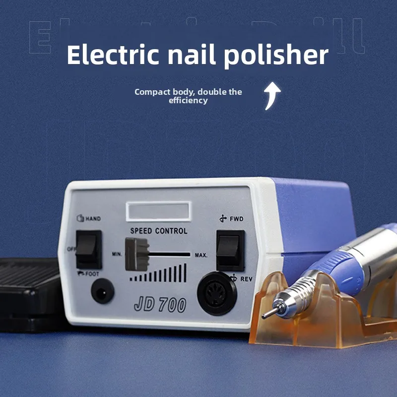 P700 Electric Automatic Grinder Miniature Polishing Nail Enhancement Small Electric Friction Dental Grinding and Engraving