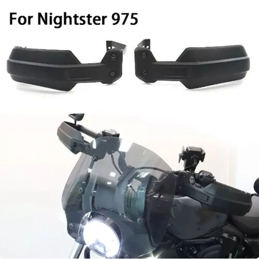 Aerodynamic Motorcycle Handlebar Guards and Wind for shields Made for the For Nightster RH975 Special from '22 through '24