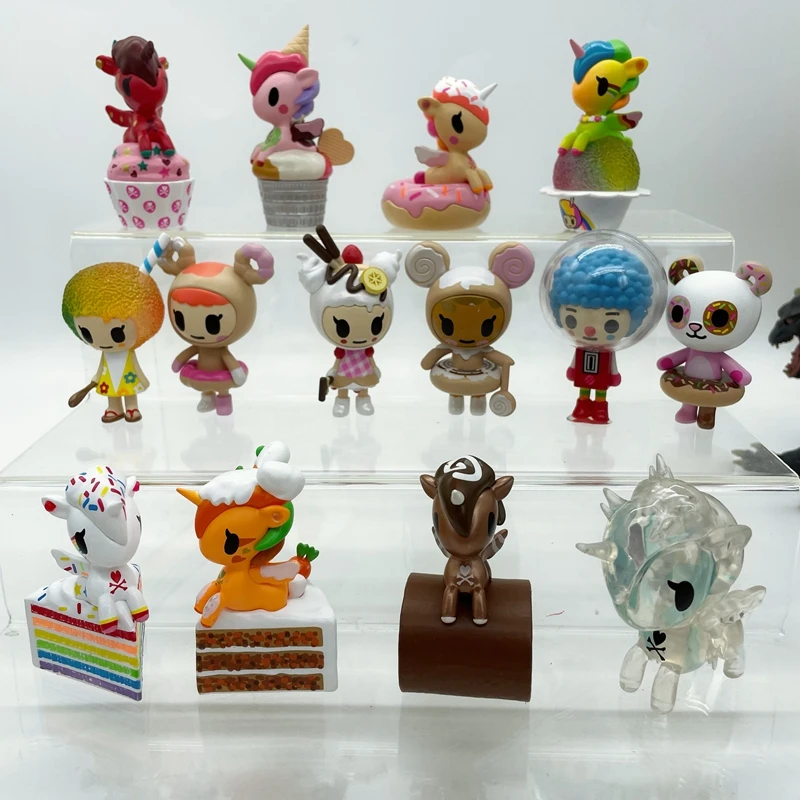 لعبة توكيدوكي للعرض، شخصية حلوى دونات عصرية، قطعة للجمع، بدون علبة، مناسبة للأعمار 6 سنوات فما فوق، متوفرة في المخزون #2