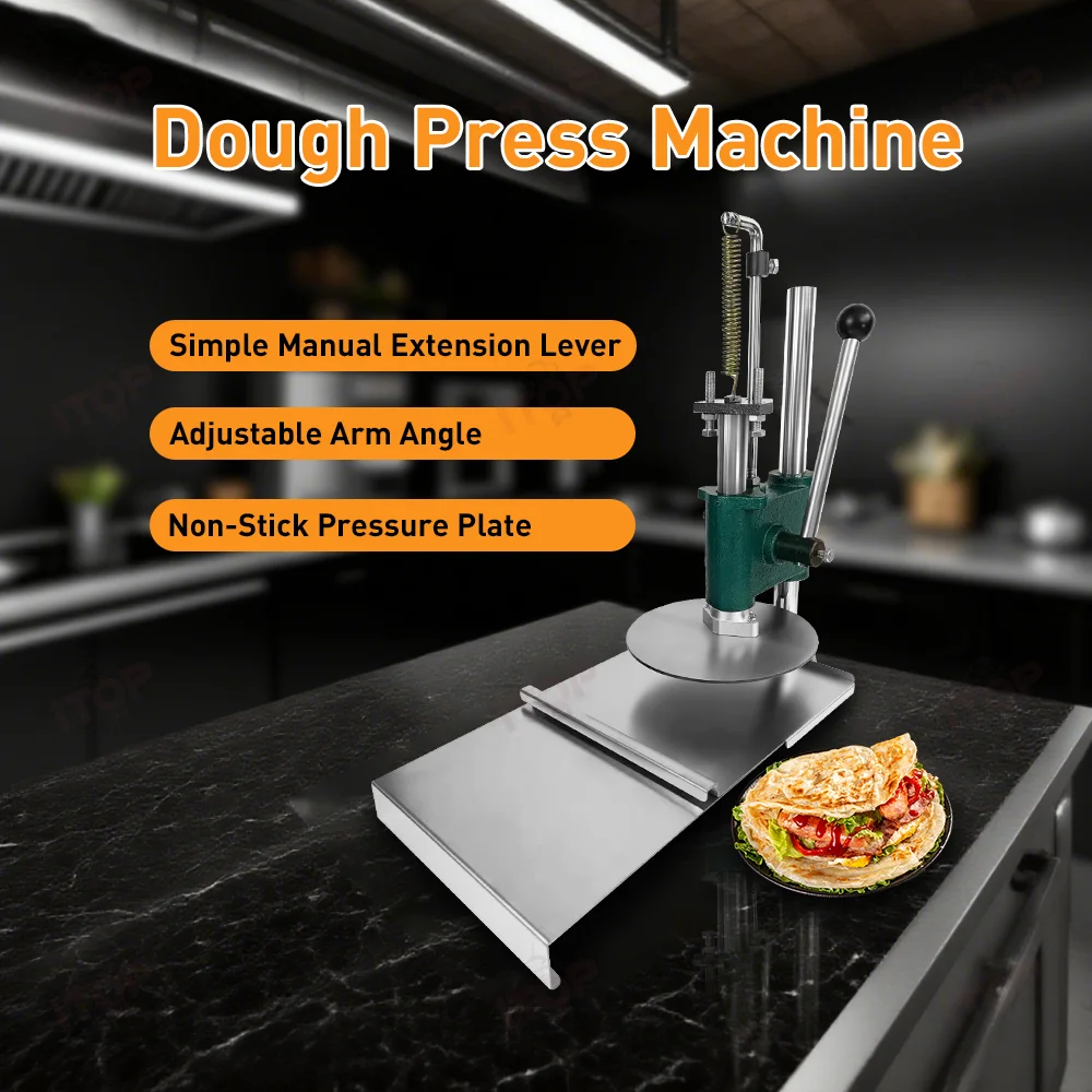 Household Manual Pie Press Pizza Hand Pie Flatbread Baking Meat Bun Circular Pie Press