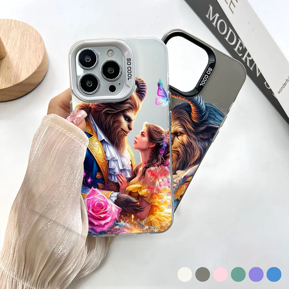 

Beauty And The Beast Couple Phone Case For OPPO Realme 12 11 10 9I 8I 8 5 C21 C15 C55 C53 C35 C33 C31 C21Y C20 C2 PRO PLUS Cover