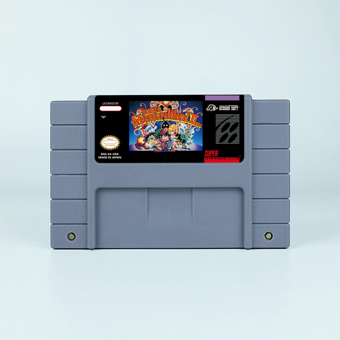 بطاقة لعبة سوبر مغامرة الجزيرة 2 II RPG ، وحدات تحكم لعبة 16 بت مع صندوق البيع بالتجزئة ، خرطوشة لعبة فيديو لsnes ، EUR ، PAL ، الولايات المتحدة الأمريكية ، NTSC