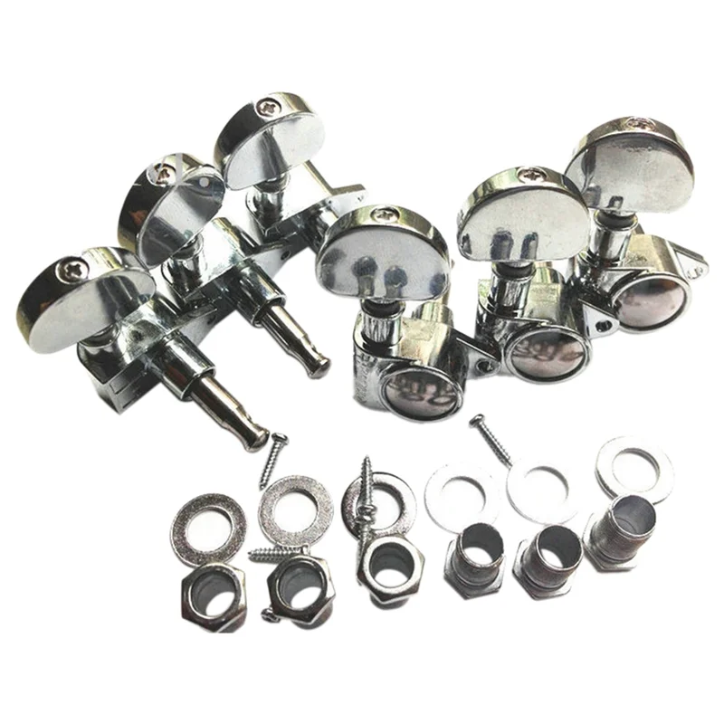 

Guitar String Knob Grover String Winder Fully Enclosed Guitar String Tuning Pegs Keys Tuners Machine Heads