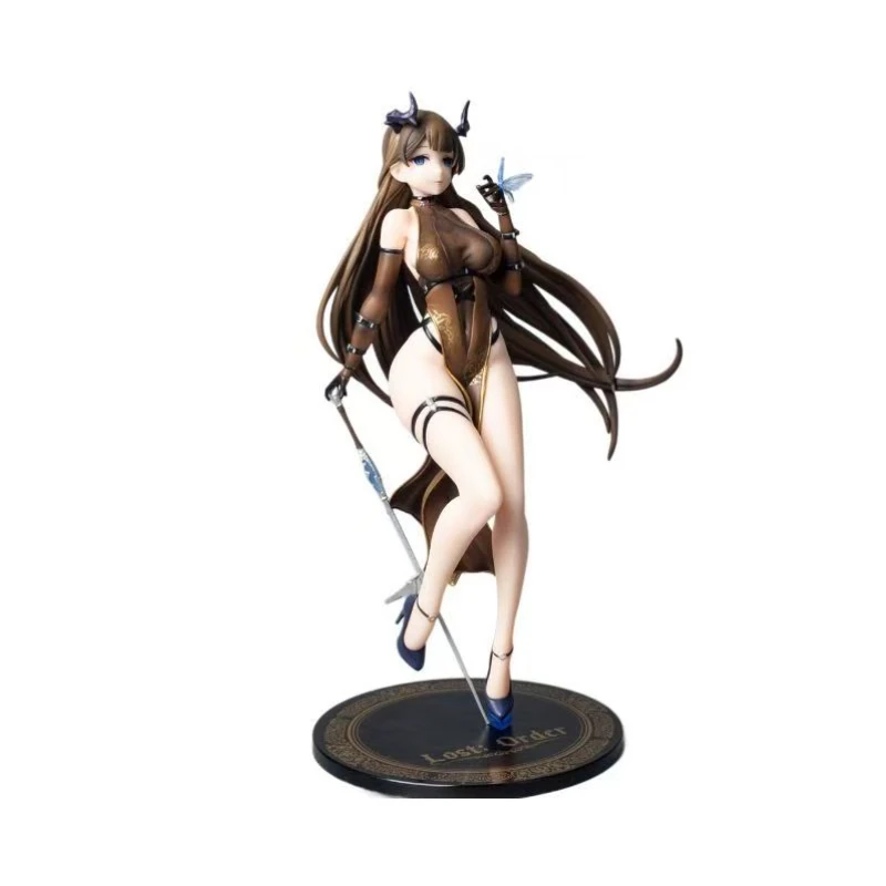 

soft and cute Pretty Girl Series devil What's the stance Statue figurine Trendy toy dolls Anime animation periphery ornament