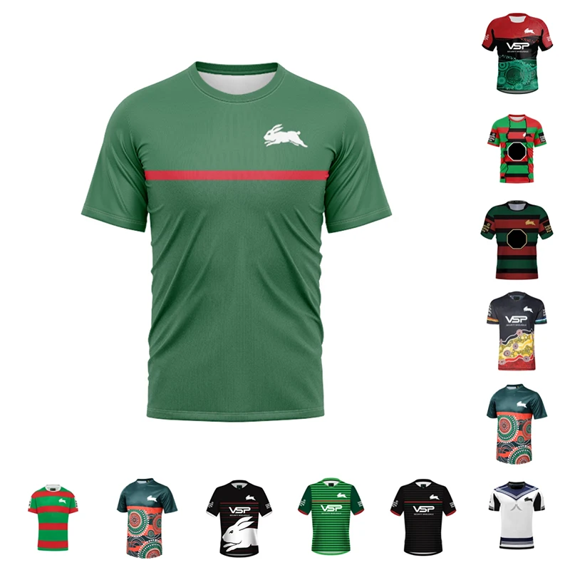 

2024 South Sydney Rabitos Legion/Indigenous/Home and Away/Splicing High Quality Top Quality Men's T-shirt