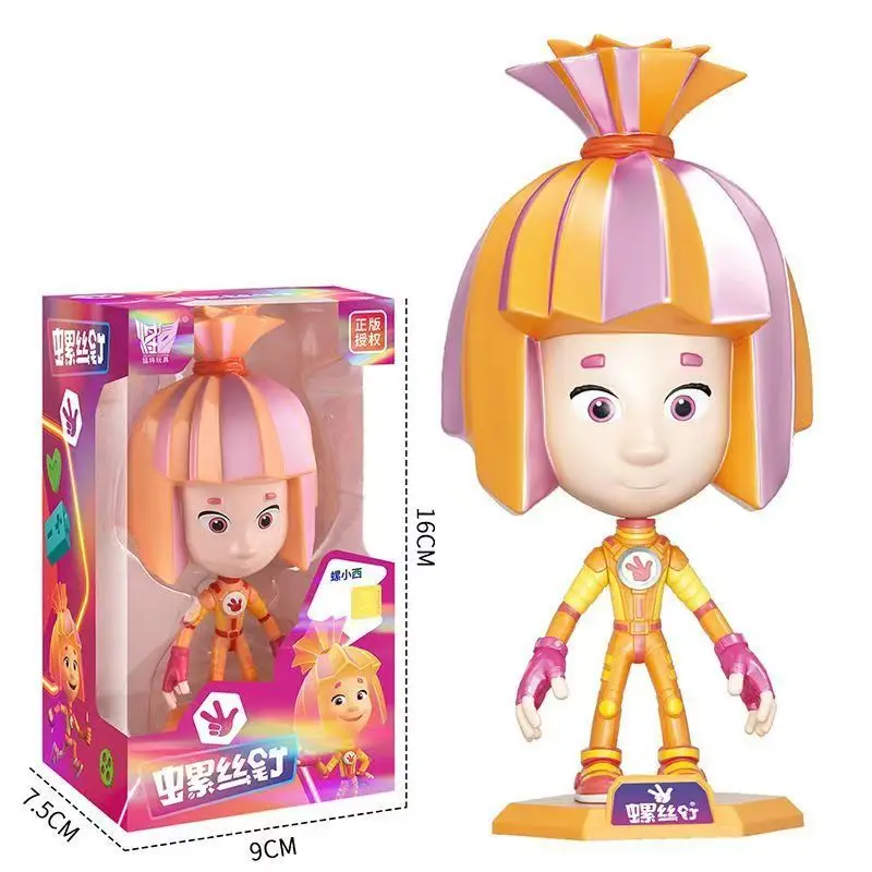 The Fixies Simka Nolik Joint Movable Anime Action Figures Digit Tom-Thomas Doll Model Toys Collect Ornaments