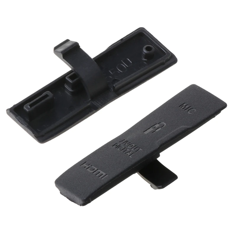 Side USB MIC HDMI DC Video Door Cover Rubber Replacement For Canon 550D Camera