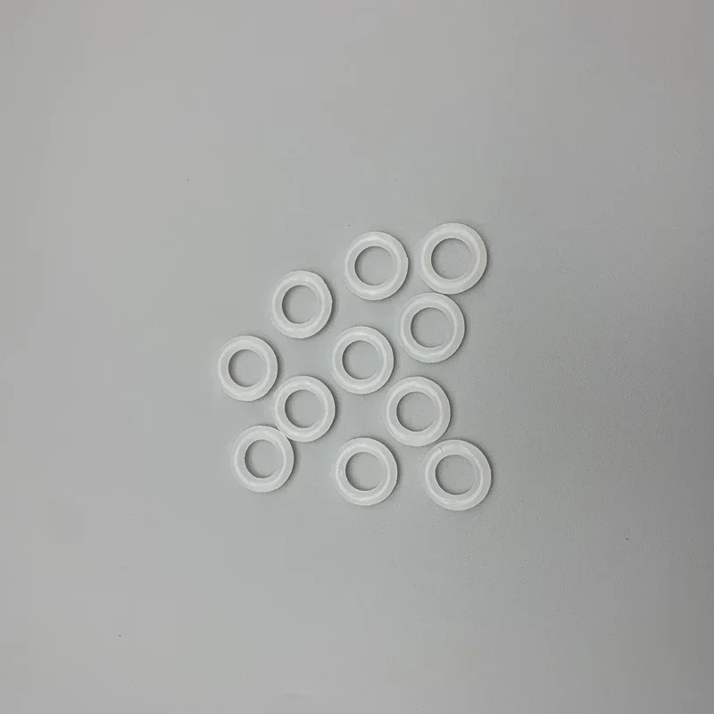 10 Pcs VMQ White Silicone Ring Gasket CS 2mm OD 60mm ~ 120mm Food Grade Waterproof Washer Rubber Silicone Gasket Rubber O-Ring