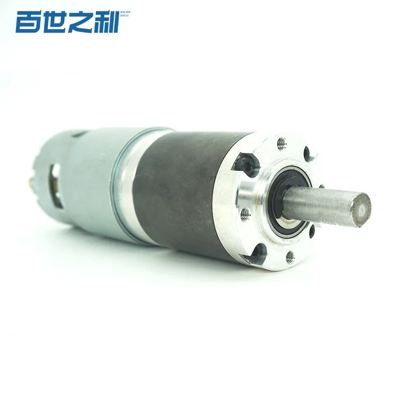 42-775 micro DC planetary gear reducer motor brush speed regulating dust collector motor