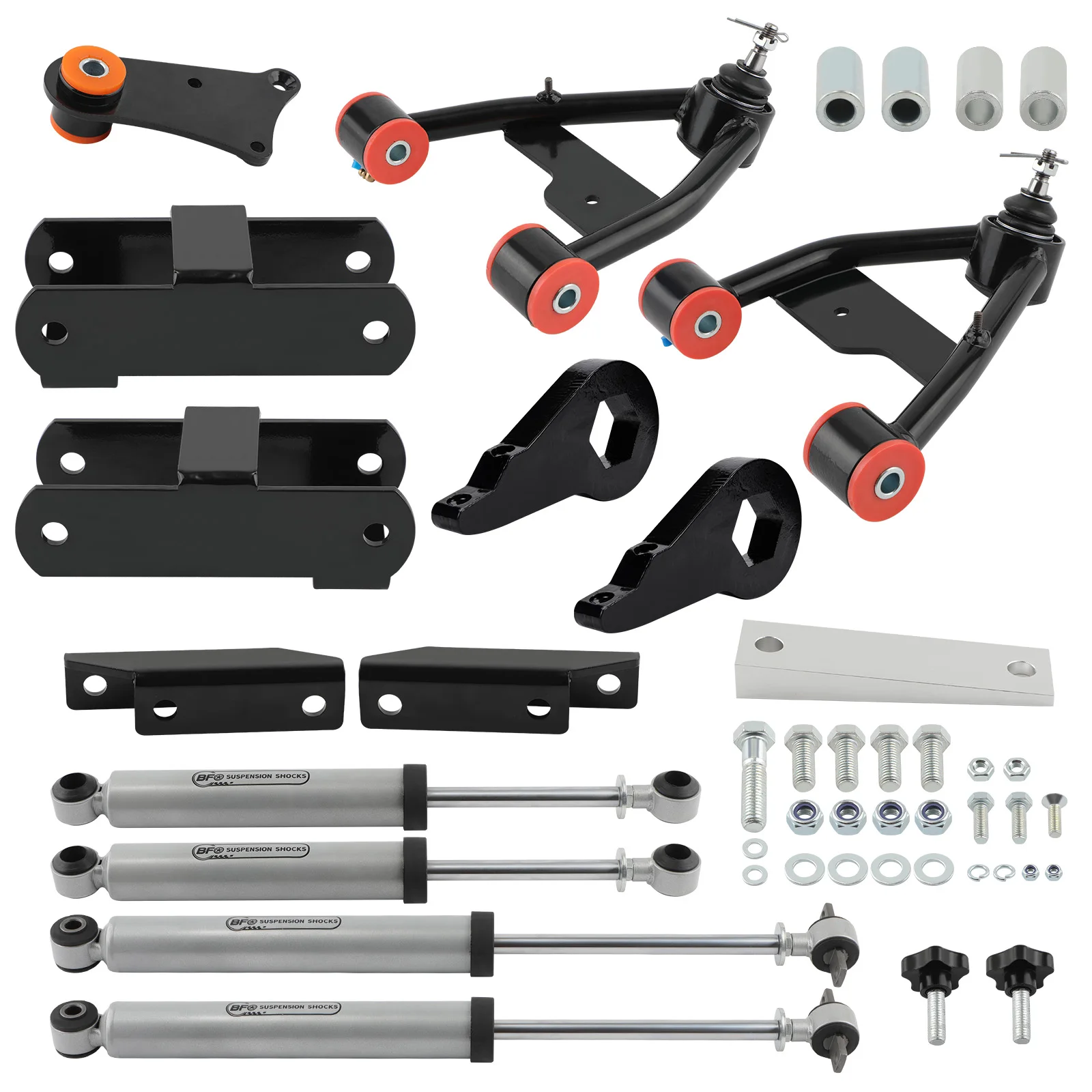 2.5" Lift Kit For Chevy S10 Blazer Pickup For GMC S15 Jimmy Sonoma 1982-2005