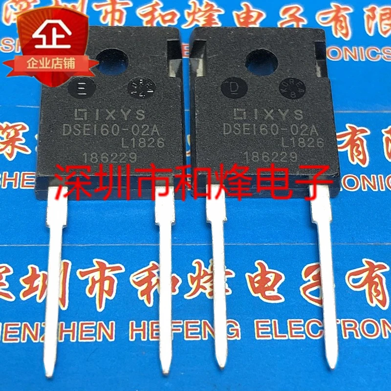 Free shipping   DSEI60-02A  TO-247-2 200V 69A      10PCS