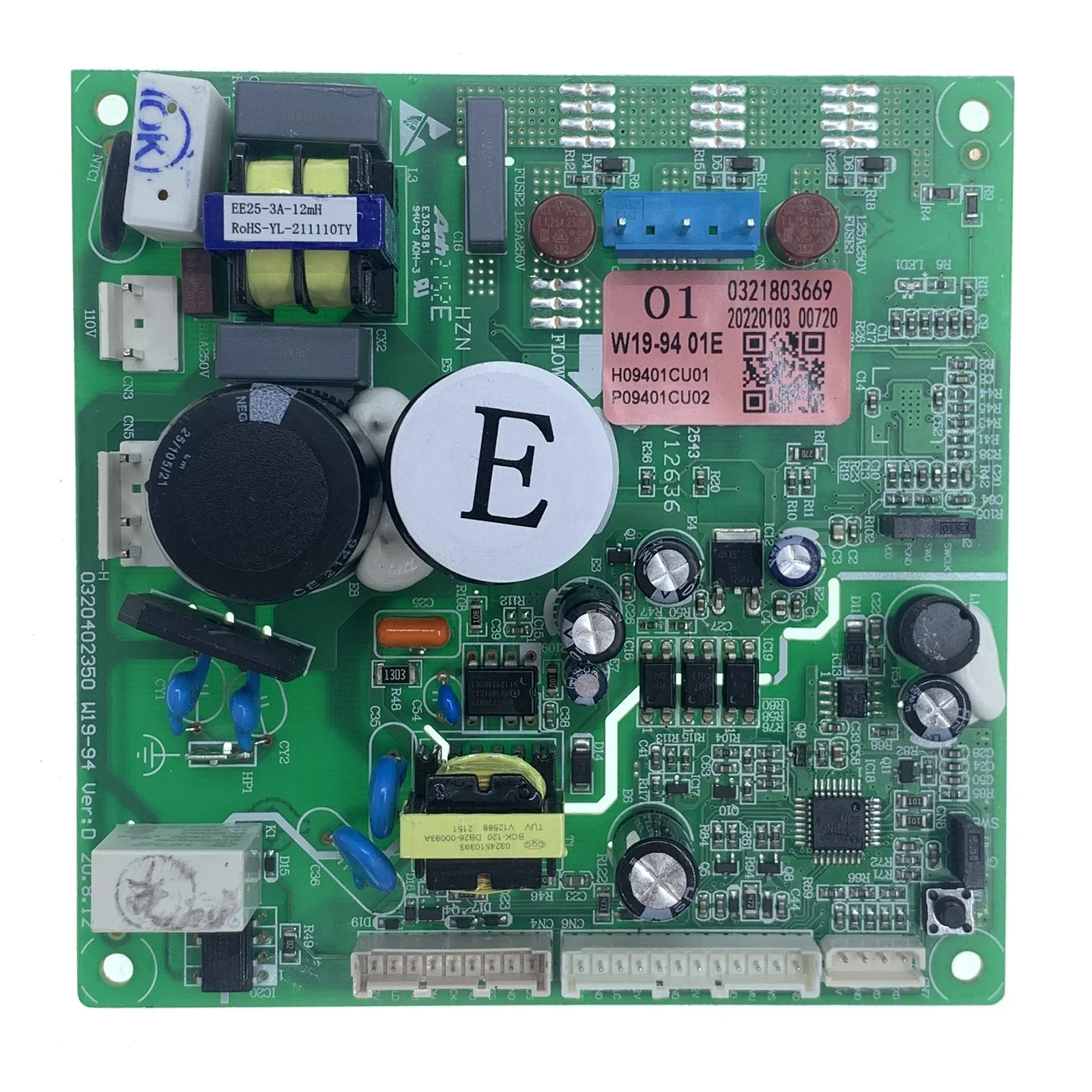 W19-94 01E Refrigerator / Fridge Main PCB Power Control Board for Haitech HRF-AM32