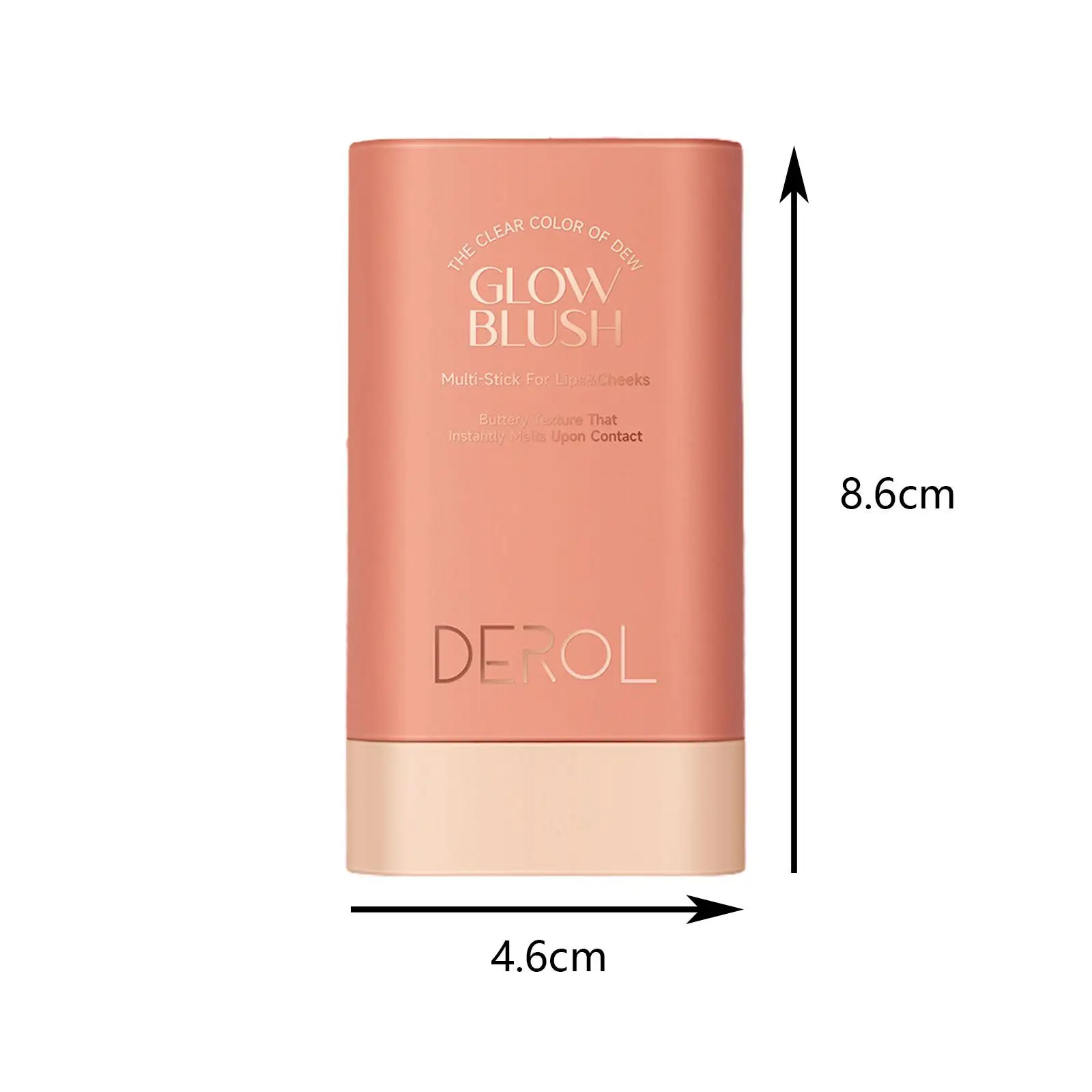 Face Contouring Cream Blush Portable Easy to Apply Versatile Moisturizer Stick for Daily Cheek Lip and Face All Skin Women Lady