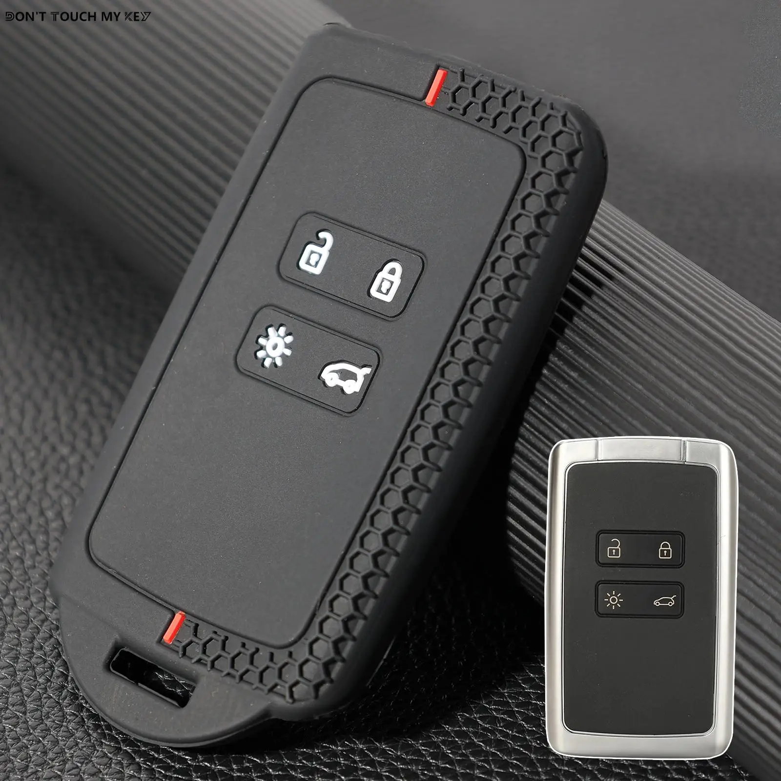 For Renault Koleos Kadjar Captur Megane Talisman Espace Clio Zoe Scenic Arkana Dacia Sandero Remote Key Cover Case Shell Holder