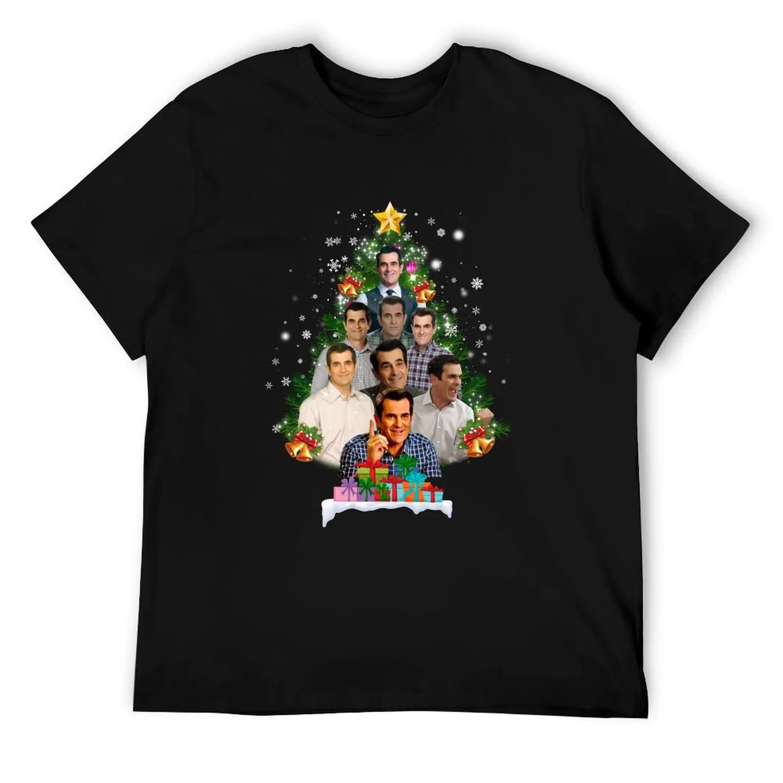 

Phil Dunphy Christmas Tree T-Shirt t shirts for man graphic tees t shirt for man cotton t shirt man T-Shirt