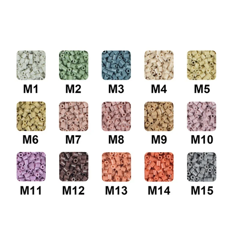 15 color 50g 2.6mm mini bead set complete set including all material beads DIY handmade set for adults