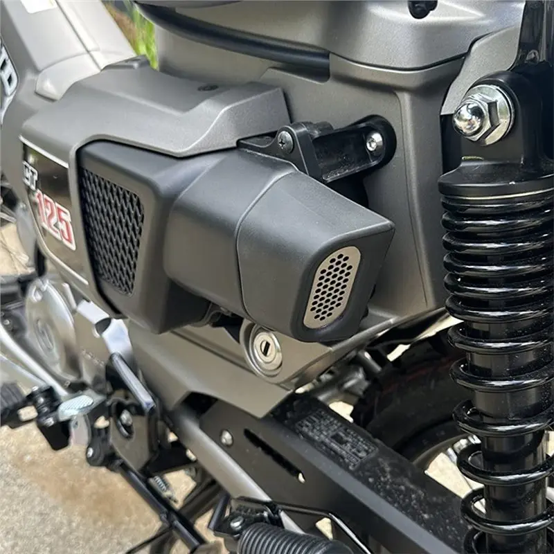 Superior-For Honda Hunter Cub CT125 JA55 JA65 2020-2024 Air Intake Conversion Duct Motorcycle Air Filter Guard Trim Cover