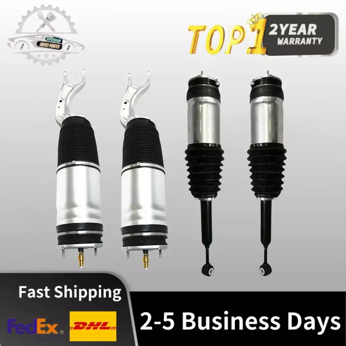 

Front & Rear Air Suspension Struts Fit Tesla Model X 75D P90D P100D 102736100E