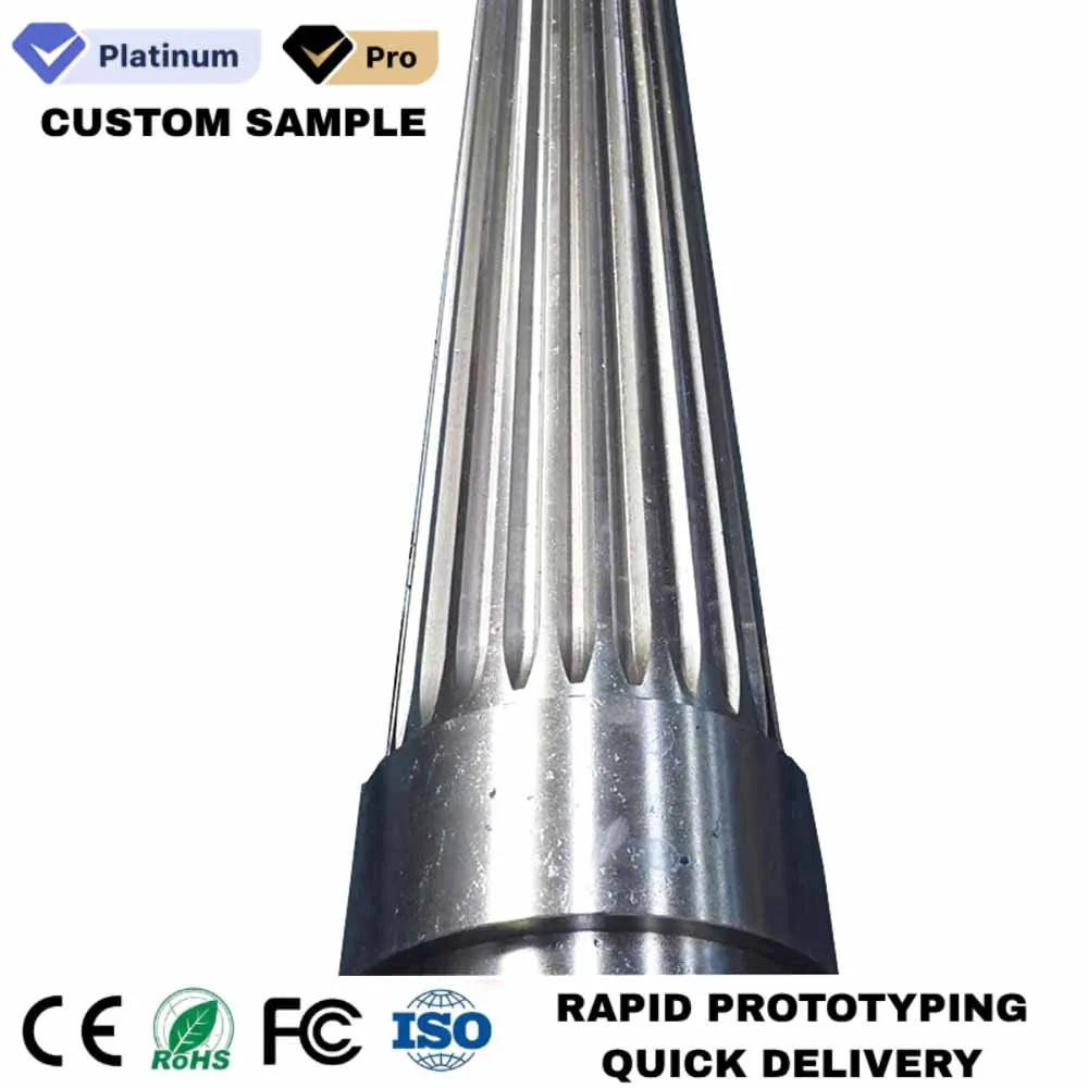 Feigeer Tech Spline Shaft Heavy Tool Attachment Metal Cutting Operation Gear Tooth Wear Position Deviation Replacement Part