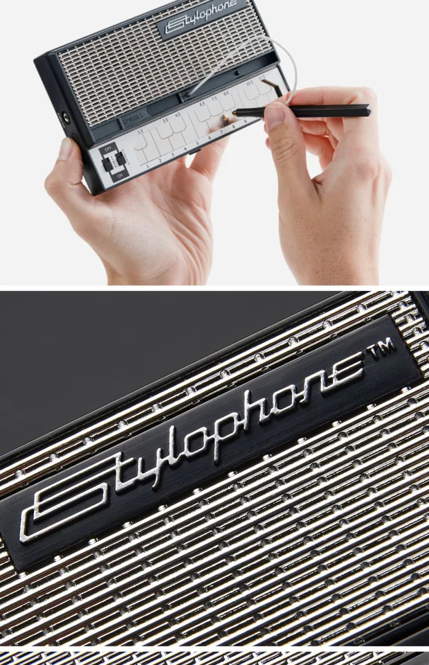 英国のstylophoneレトロな電子楽器ミニポータブルポケットキーボード
