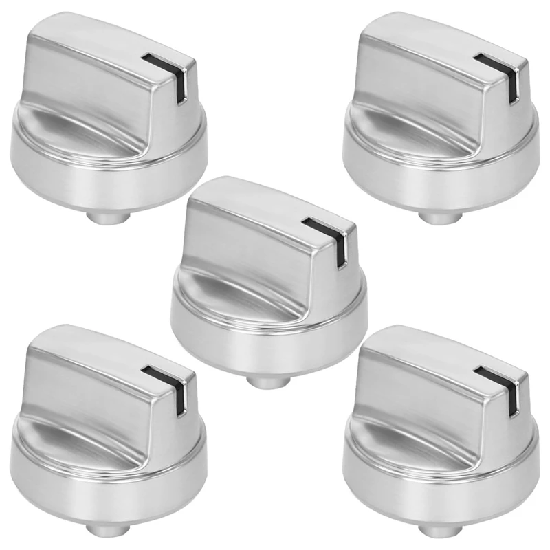 AB47-5Pcs WB03X29354 For Gas Stove Knobs,Stove Top Knob Replace For WB03X29354 AP6327766 4585908,Profile Stove Knobs