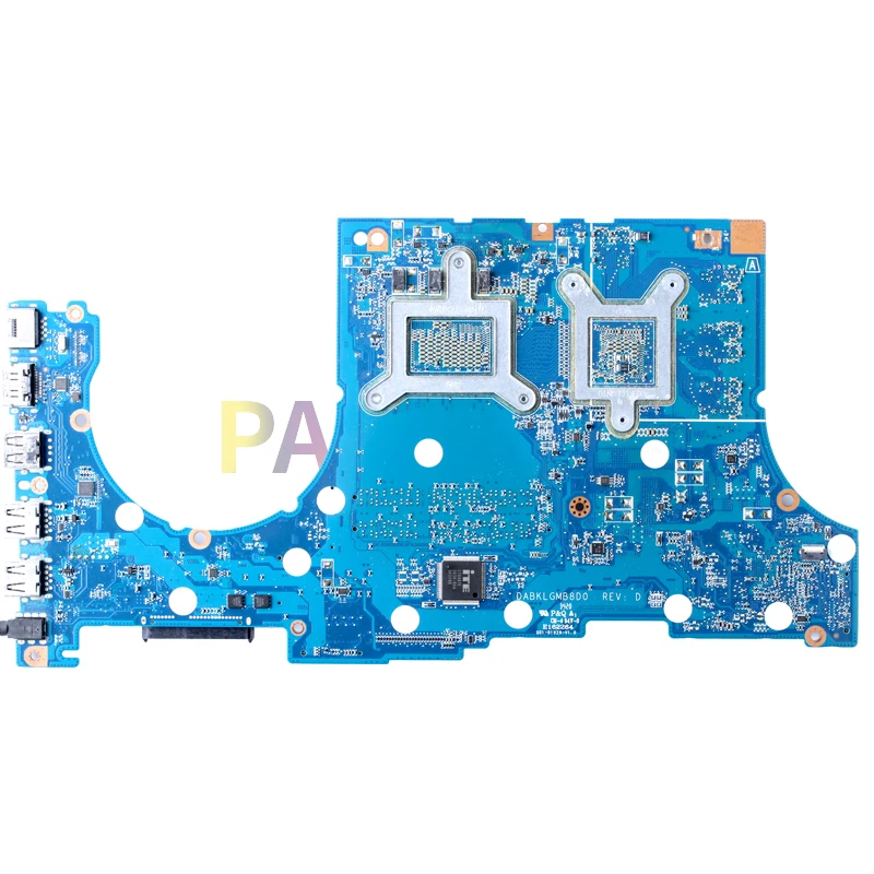 For ASUS FX504G FX504GM FX504GD Notebook Mainboard DABKLGMB8D0 i5-8300H i7-8750H GTX1050 4G Laptop Motherboard DDR4 Full Tested