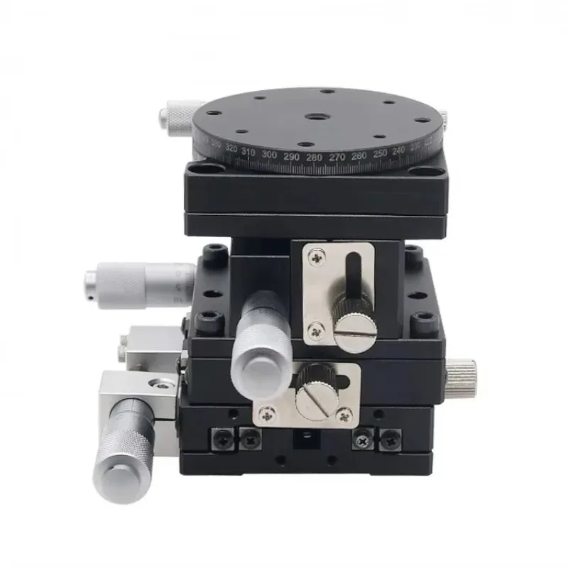 4Axis 60*60mm Manual Linear Motion Slide Stage