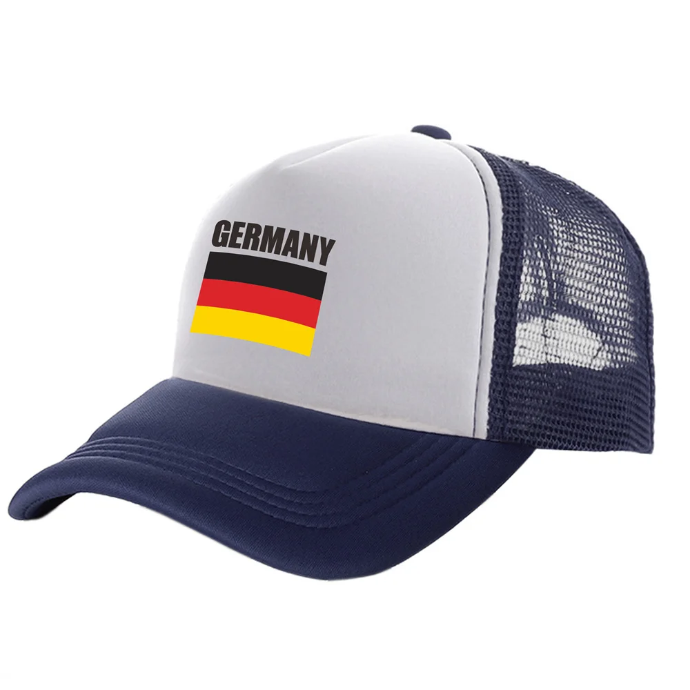 Germany Trucker Caps Fashion Cool Germany Hats Baseball Cap Summer Outdoor Sun Mesh Caps